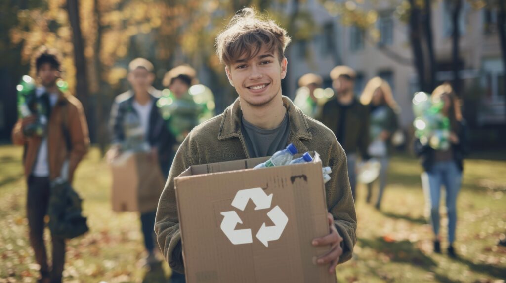 group-engaged-recycling-efforts